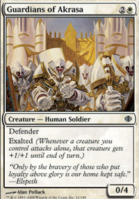 Guardians of Akrasa (Shards of Alara) Light Play