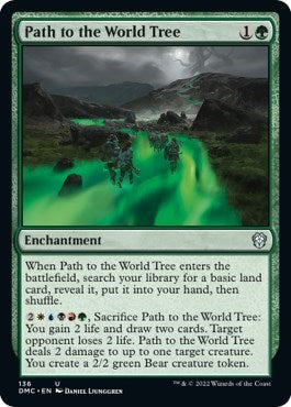 Path to the World Tree (Commander: Dominaria United) Light Play
