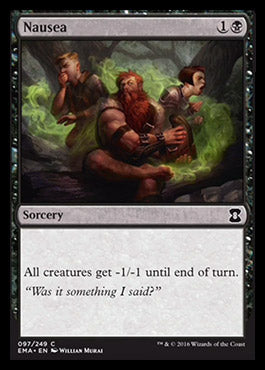 Nausea (Eternal Masters) Light Play Foil