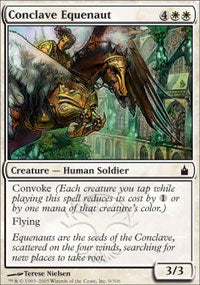 Conclave Equenaut (Ravnica) Light Play