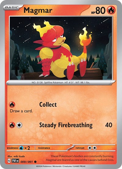 Magmar (SV: Paldean Fates) Light Play