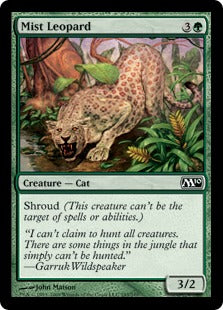 Mist Leopard (Magic 2010 Core Set) Light Play