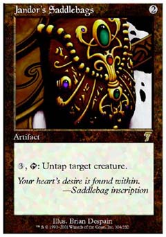 Jandor's Saddlebags (7th Edition) Light Play Foil