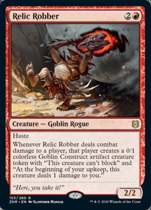 Relic Robber (Zendikar Rising) Light Play