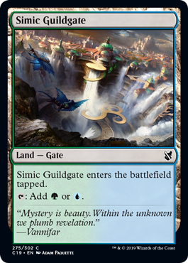 Simic Guildgate (Commander 2019) Light Play