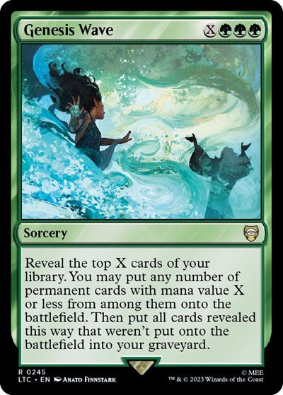 Genesis Wave (Commander: The Lord of the Rings: Tales of Middle-earth) Light Play