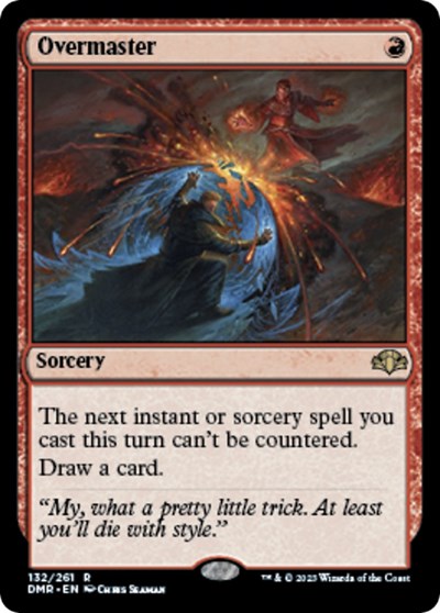 Overmaster (Dominaria Remastered) Light Play
