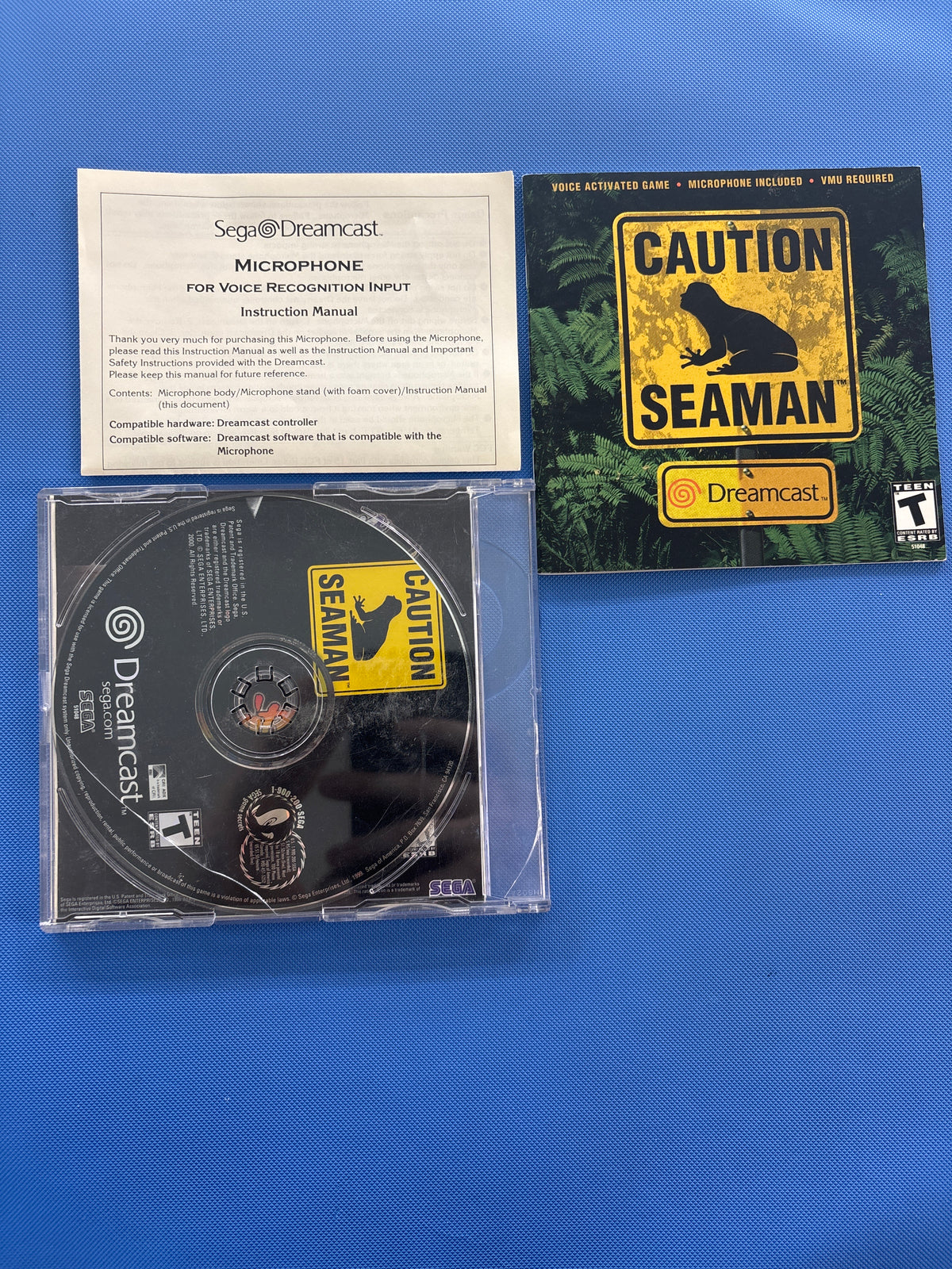 Seaman [Mic Bundle, No Mic] (Sega Dreamcast)