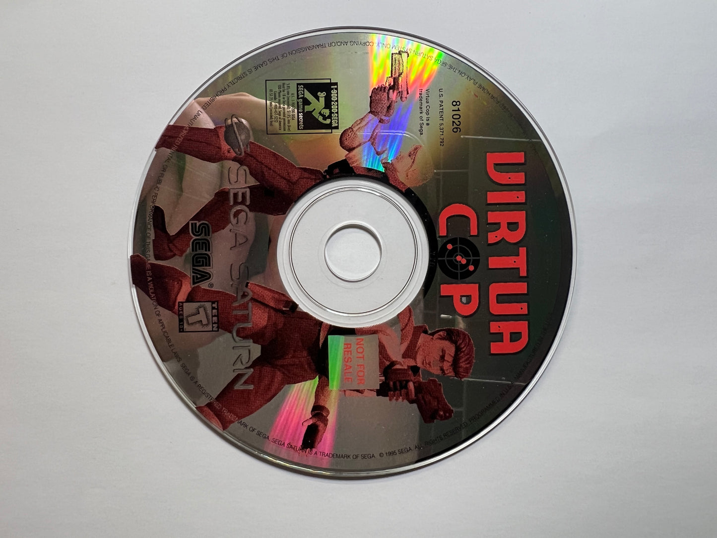 3 Free Game Pack [Virtua Cop, Virtua Fighter 2, Daytona USA] (Sega Saturn)