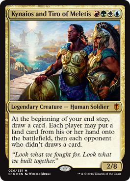 Kynaios and Tiro of Meletis (Commander 2016 Edition) Near Mint Foil