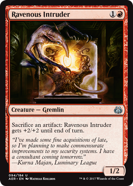 Ravenous Intruder (Aether Revolt) Light Play