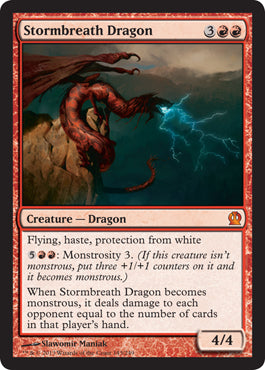 Stormbreath Dragon (Theros) Light Play