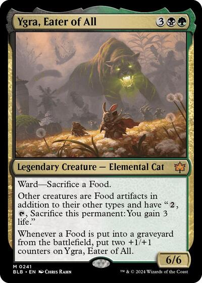 Ygra, Eater of All (Bloomburrow) Light Play