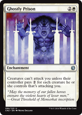 Ghostly Prison (Conspiracy: Take the Crown) Light Play