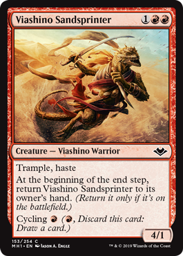 Viashino Sandsprinter (Modern Horizons) Light Play