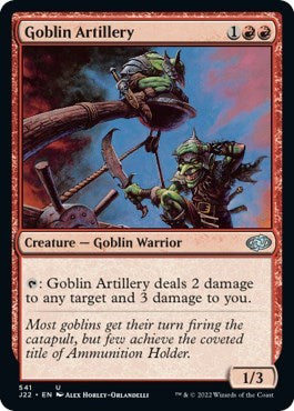 Goblin Artillery (Jumpstart 2022) Light Play