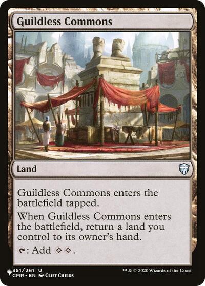 Guildless Commons (The List) Damaged / Poor