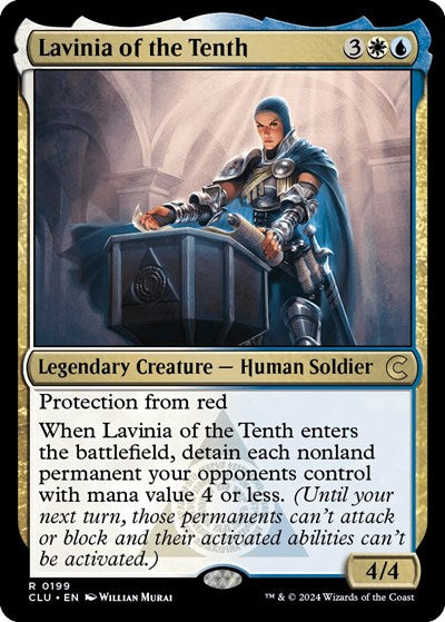Lavinia of the Tenth (Ravnica: Clue Edition) Light Play