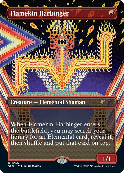 Flamekin Harbinger (Secret Lair) Light Play