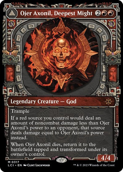 Ojer Axonil, Deepest Might (Showcase) (The Lost Caverns of Ixalan) Near Mint