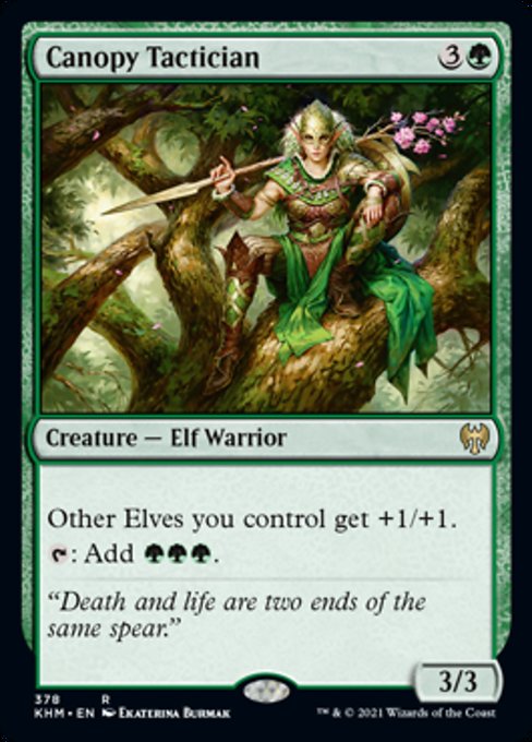 Canopy Tactician (Kaldheim) Light Play