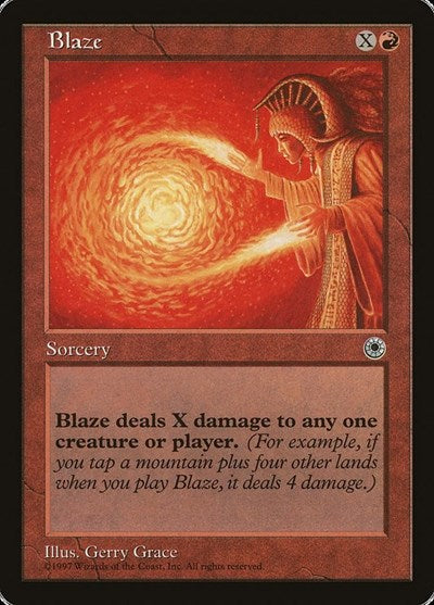 Blaze (2) (Portal) Heavy Play
