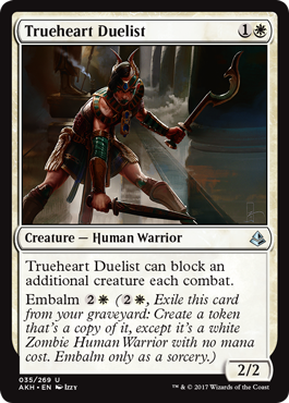 Trueheart Duelist (Amonkhet) Light Play