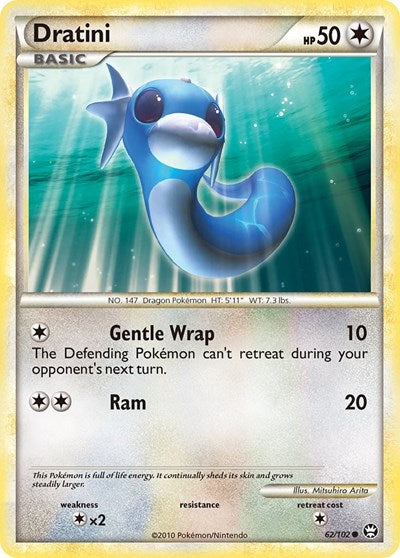 Dratini (Triumphant) Damaged / Poor