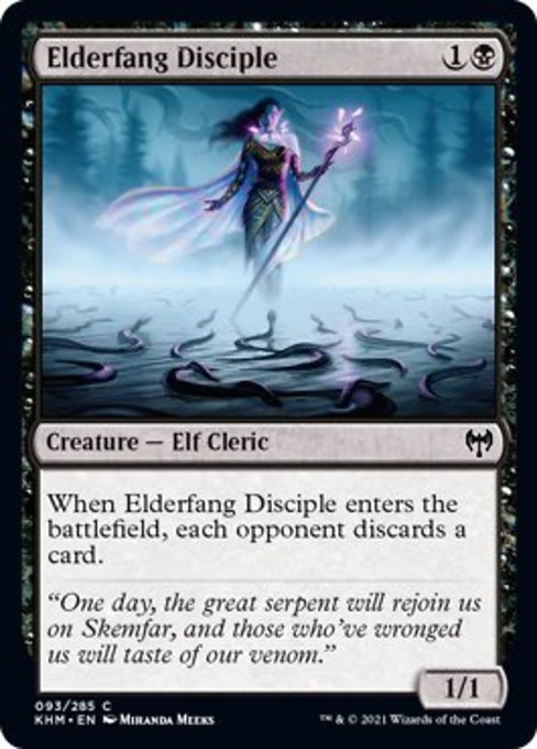Elderfang Disciple (Kaldheim) Light Play