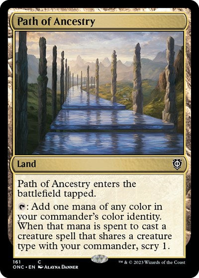Path of Ancestry (Commander: Phyrexia: All Will Be One) Light Play