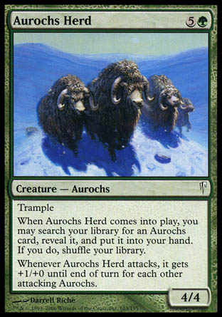Aurochs Herd (Coldsnap) Light Play