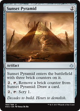 Sunset Pyramid (Hour of Devastation) Light Play