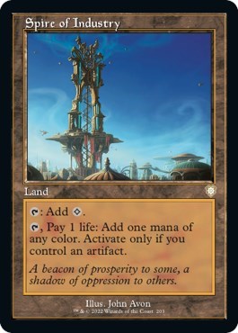Spire of Industry (Commander: The Brothers' War) Light Play