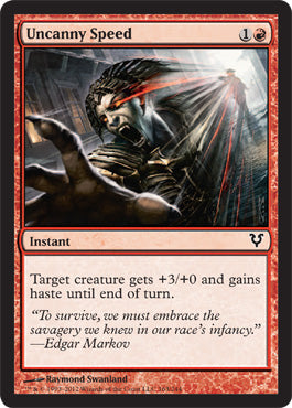 Uncanny Speed (Avacyn Restored) Light Play