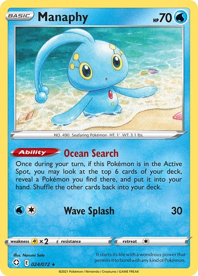 Manaphy (Shining Fates) Light Play