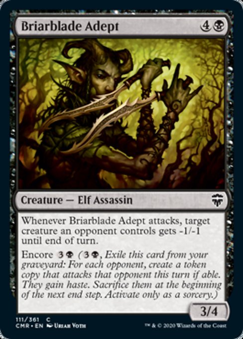 Briarblade Adept (Commander Legends) Light Play