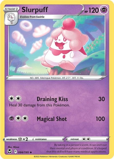 Slurpuff (SWSH12: Silver Tempest) Light Play