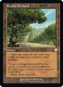 Exotic Orchard (Commander: The Brothers' War) Light Play