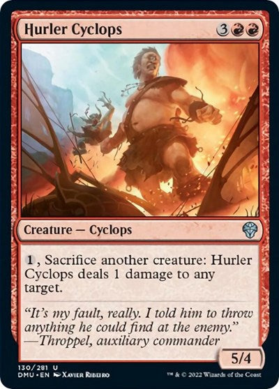Hurler Cyclops (Dominaria United) Light Play