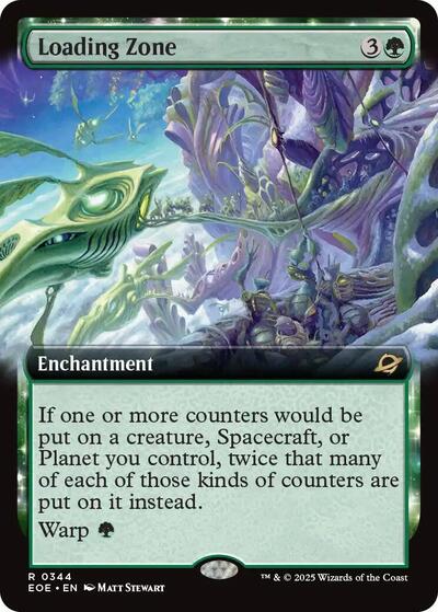 Loading Zone (Extended Art) (Edge of Eternities) Light Play Foil