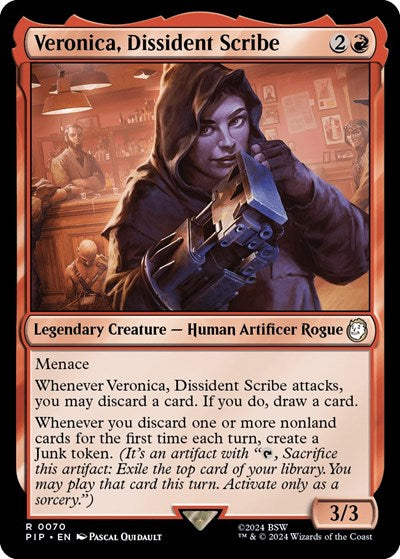 Veronica, Dissident Scribe (Universes Beyond: Fallout) Light Play
