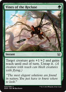Vines of the Recluse (Duel Decks: Nissa vs Ob Nixilis) Light Play