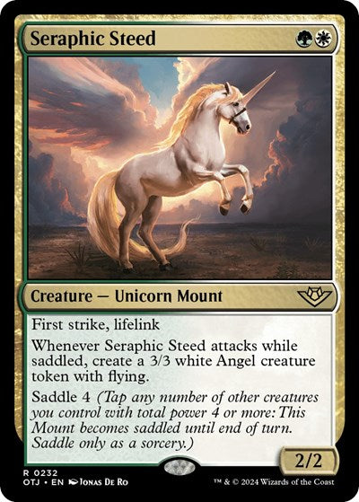 Seraphic Steed (Outlaws of Thunder Junction) Light Play