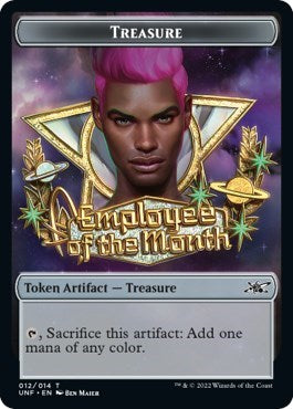 Treasure Token (012) (Unfinity) Light Play