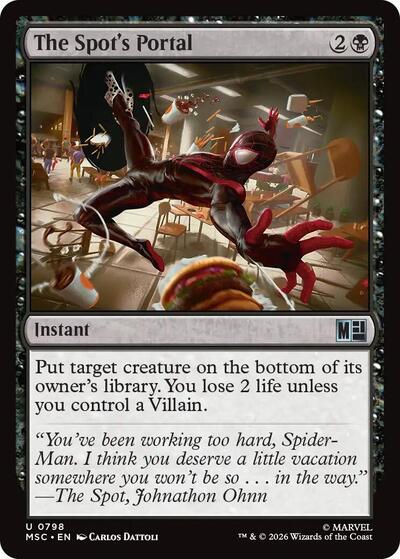 The Spot's Portal (Commander: Marvel Super Heroes) Light Play