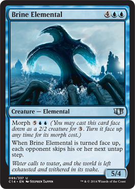 Brine Elemental (Commander 2014 Edition) Medium Play