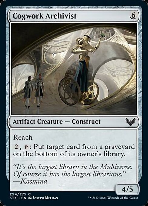 Cogwork Archivist (Strixhaven) Light Play