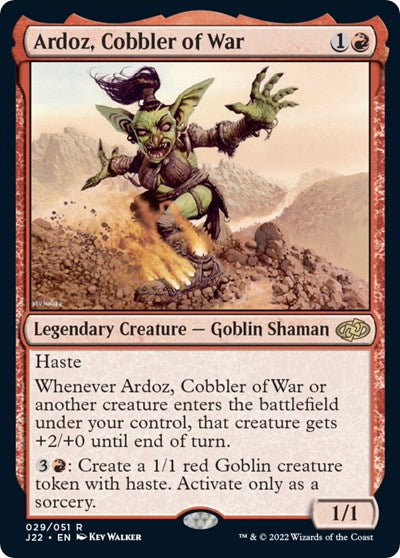 Ardoz, Cobbler of War (Jumpstart 2022) Light Play