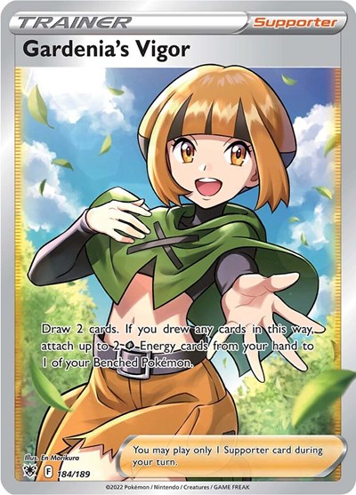 Gardenia's Vigor (Full Art) (SWSH10: Astral Radiance) Light Play Holofoil