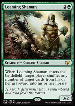 Loaming Shaman (Commander 2015) Light Play
